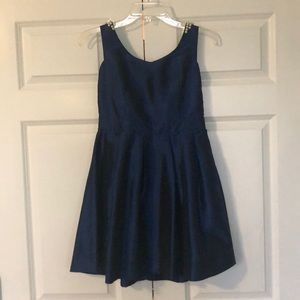 Royal Blue and pearl party dress